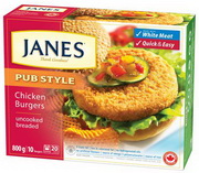 Canada: Salmonella in chicken burgers