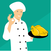 Study: >25% of study participants contaminated salad with raw poultry