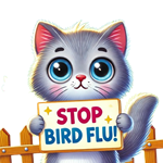 Two Washington cats infected with bird flu