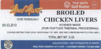 New York Firm Recalls Broiled Chicken Liver Products Linked to Salmonellosis Illnesses